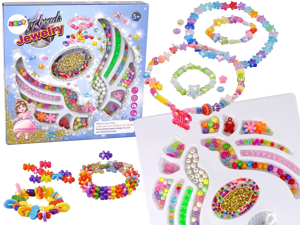 E-shop Lean Toys Prívesky z korálikov na výrobu šperkov