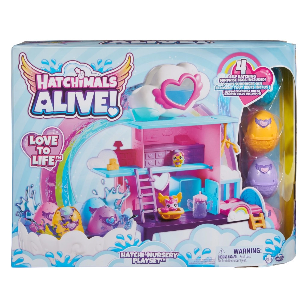 E-shop Spin Master Hatchimals hrací sada duhový svět líhnutí ve vodě