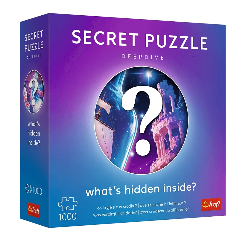 Puzzle 1000 Premium Plus Secret Puzzle: Deepdive TREFL