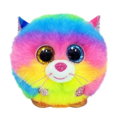 E-shop Plyšová hračka Ty Puffies mačka Gizmo dúhová 8 cm