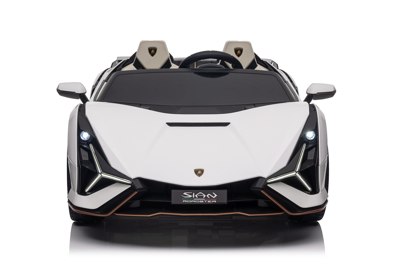 Ružové vozidlo Lamborghini Sian – Biele