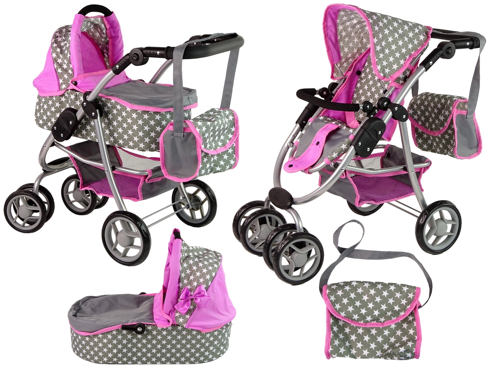 E-shop shumee 2v1 Gondola Bag Pink Stars