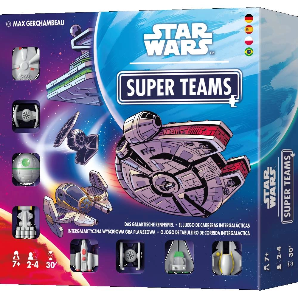 E-shop Star Wars: Super Teams – rodinná závodná stolová hra