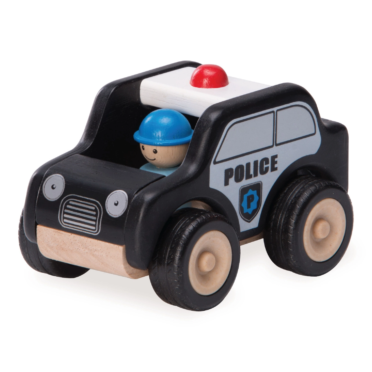 E-shop Drevené policajné autíčko WORDERWORLD mini