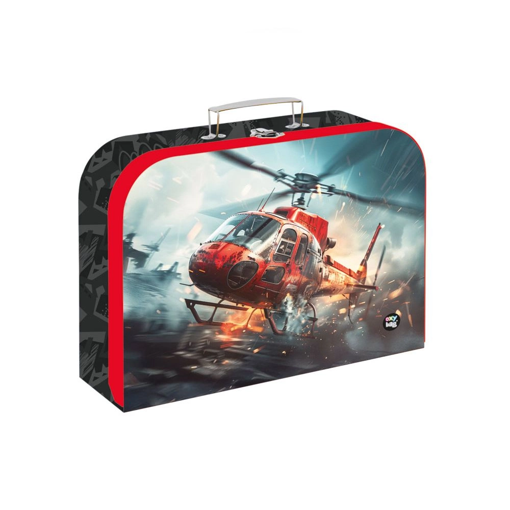 Detský laminovaný kufrík Hasiči 34 cm