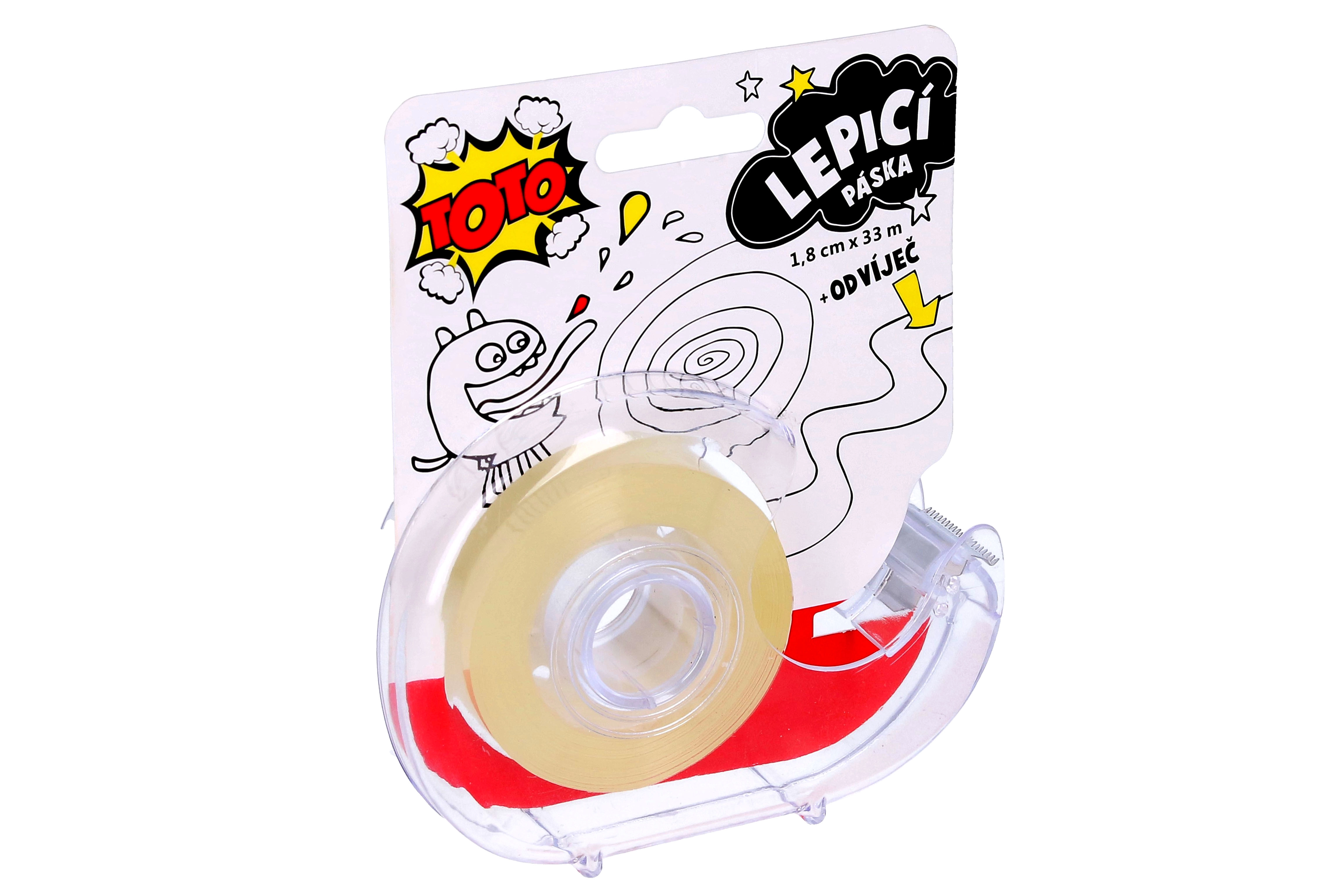 E-shop TOTO Lepící páska 1,8 cm x 33 m