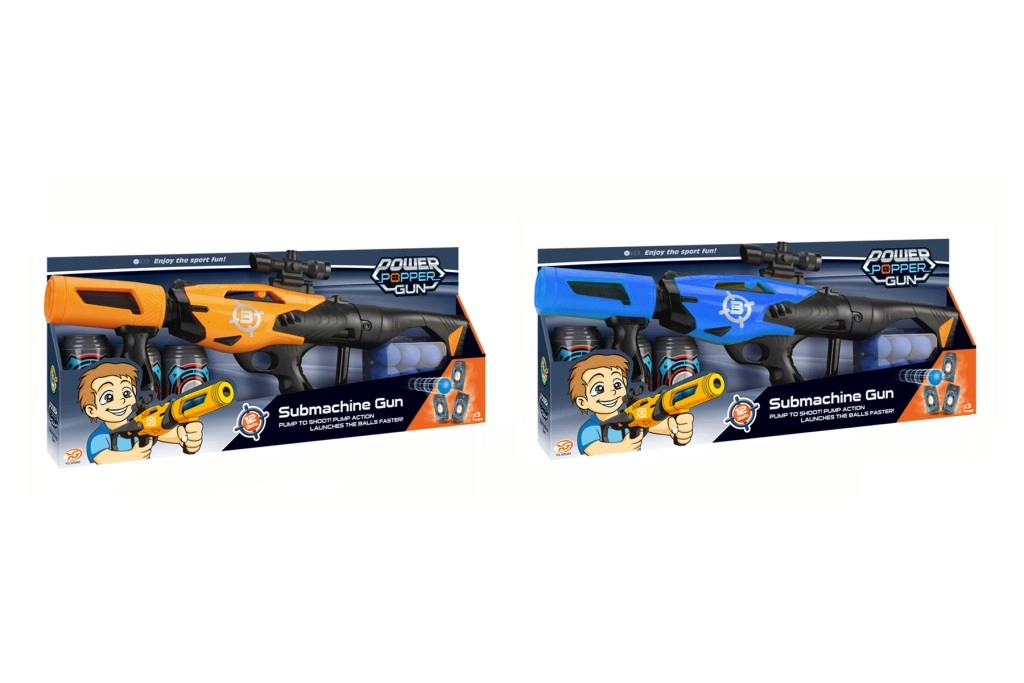 E-shop Alltoys YG04P Pištoľ na penové loptičky 52cm