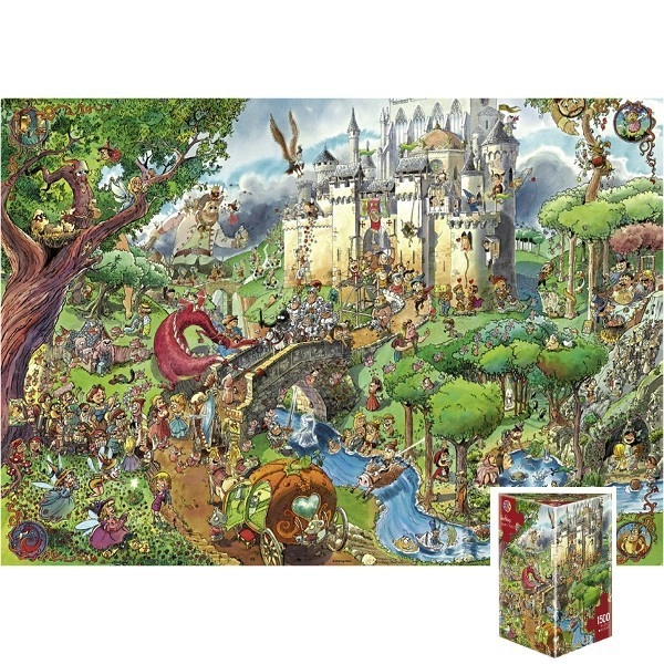 E-shop Puzzle Rozprávky 1500 dielikov HEYE