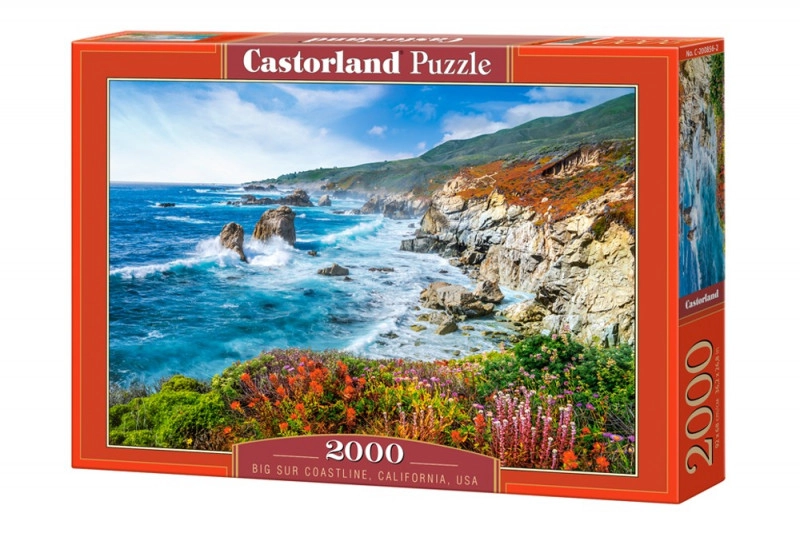 E-shop Castorland Big Sur Coastline Californie USA 2000 dielov