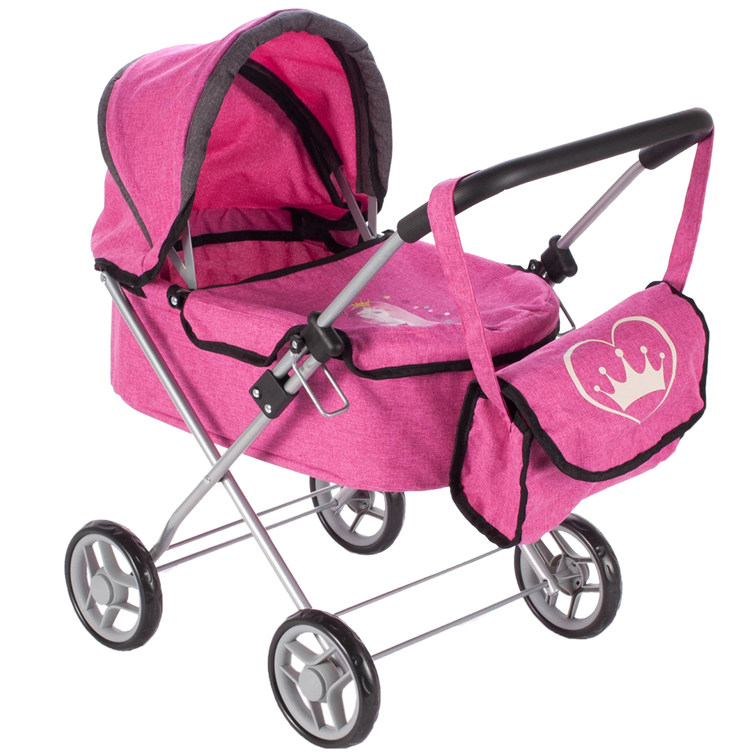 Kočík gondola pre bábiky Princess Rose