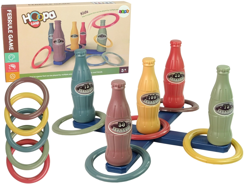 E-shop Lean Toys Hra zručnosti hod obručou farebná