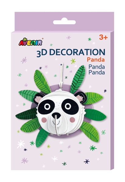 Russell 3D dekorace panda