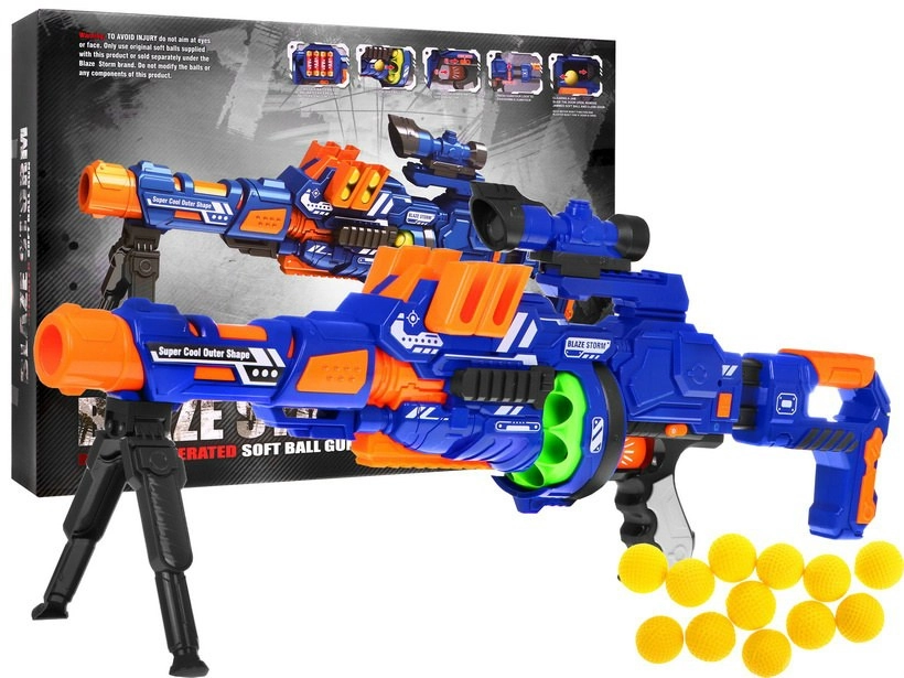 E-shop Giga zbraň BlazeStorm M5 modrá