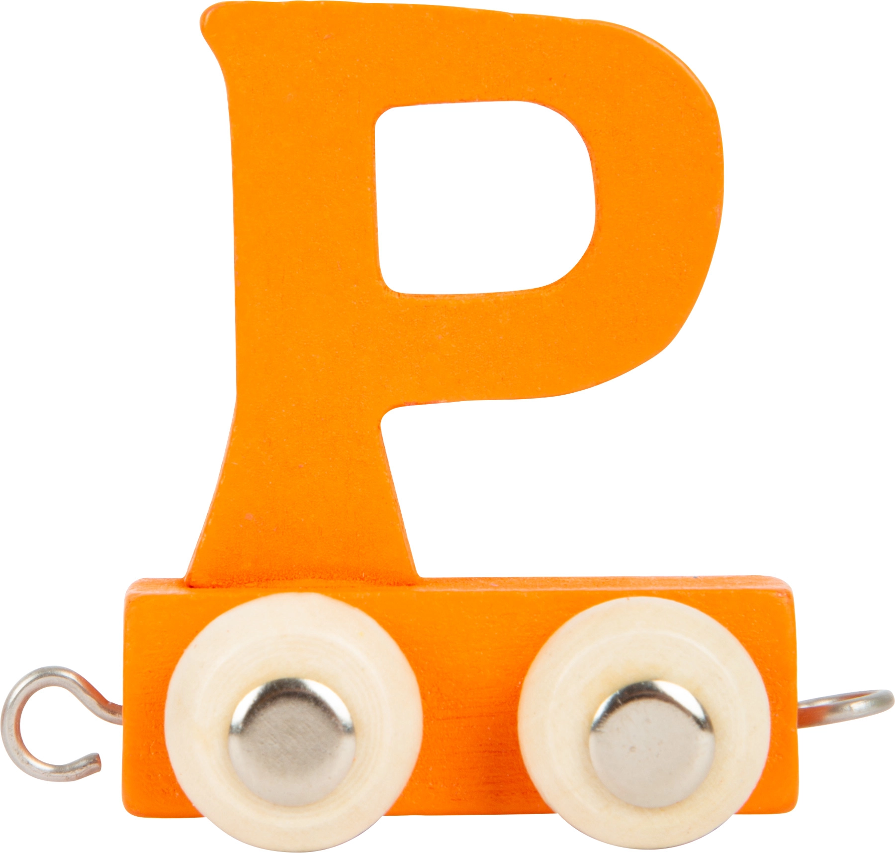 E-shop Dřevěný vláček barevná abeceda písmeno P
