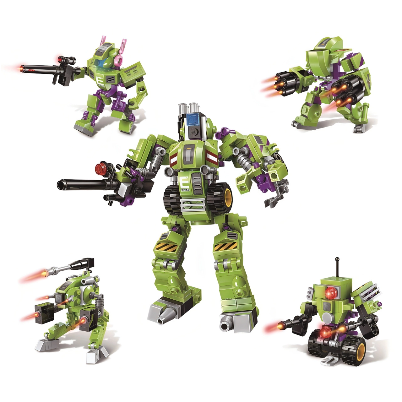 E-shop Qman Pioneer Police-Apocalypse 1802 sada 4v1