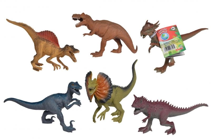 E-shop Simba Gumený dinosaurus 17-22 cm