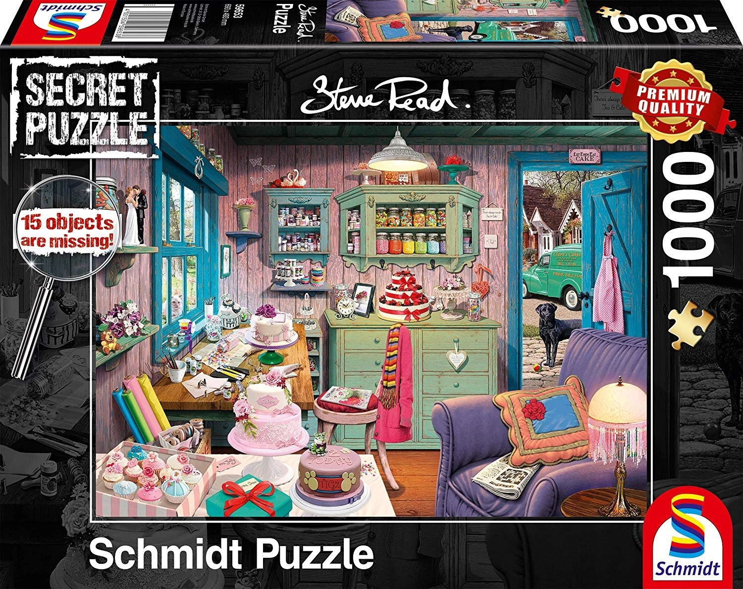 E-shop Schmidt Secret Babiččin pokoj 1000 dielov