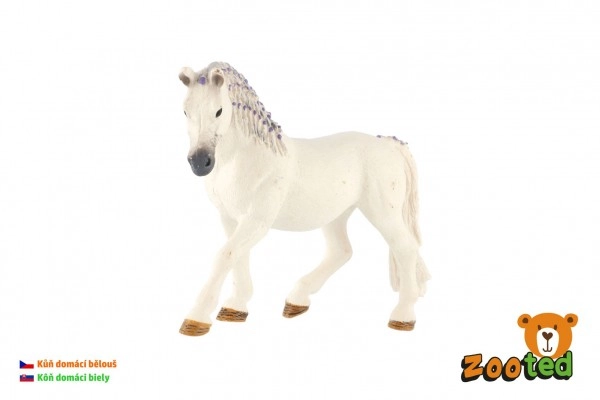 E-shop Biely kôň s fialovou hrivou