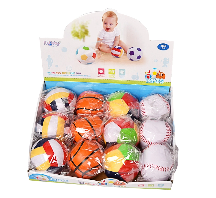E-shop Loptička SPORTO rôzne druhy 10 cm