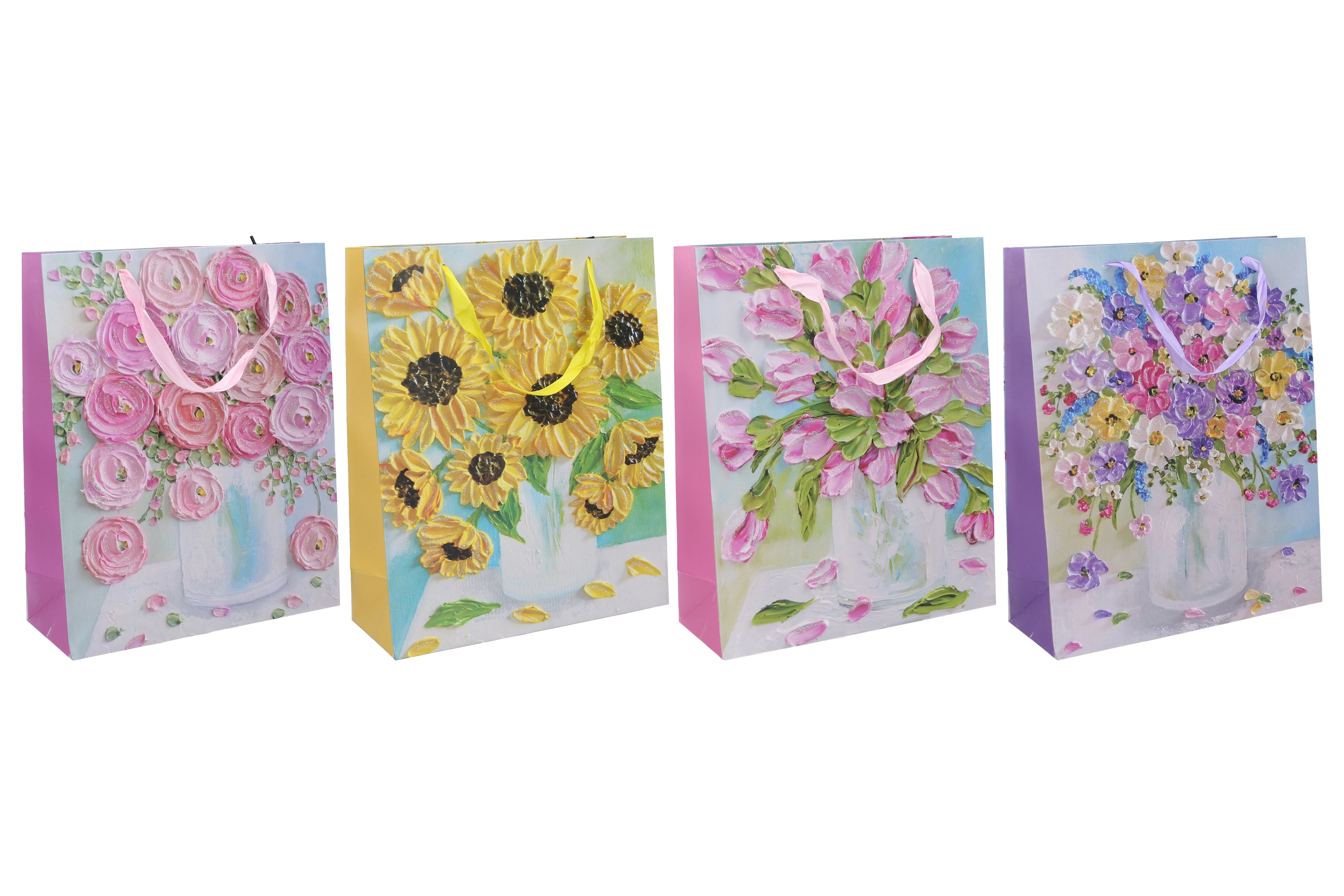 E-shop Darčeková taška L 31 × 40 × 12 cm – celoročný mix motívov