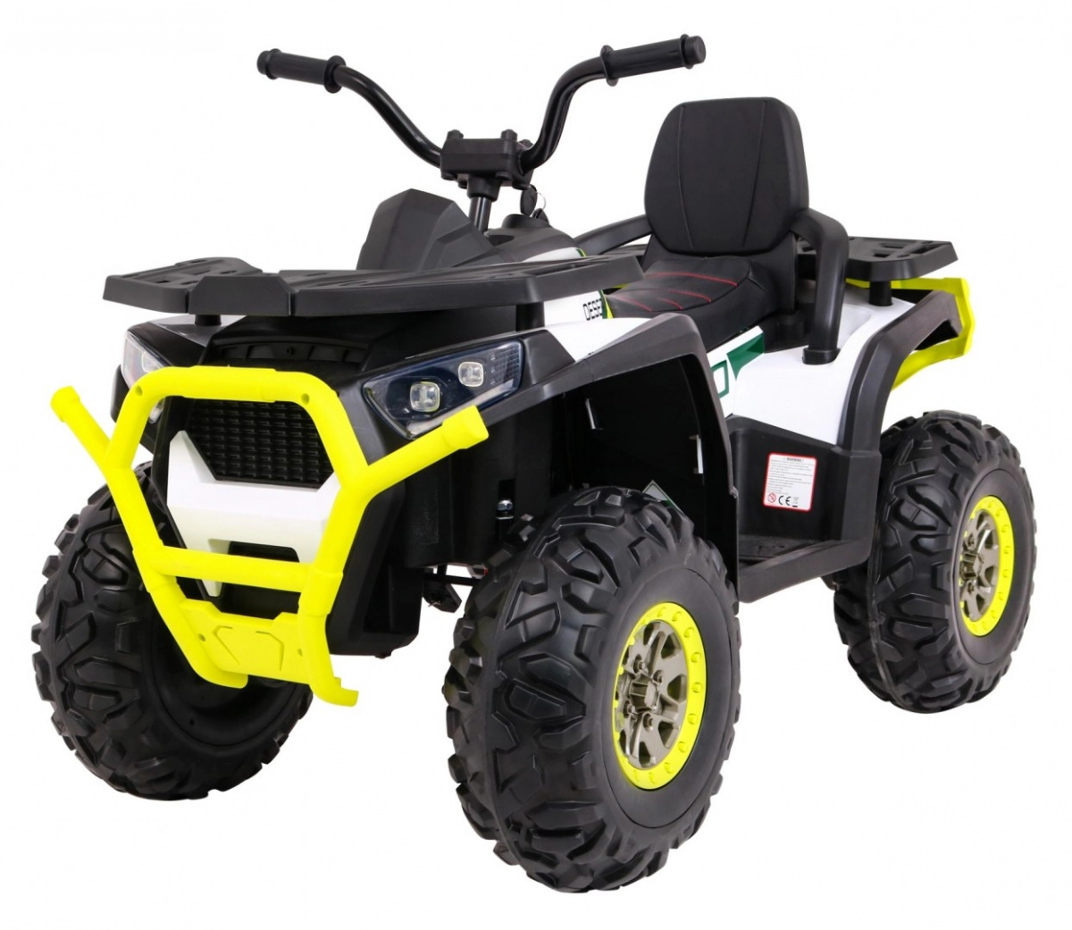 Detská elektrická štvorkolka ATV Desert – biela