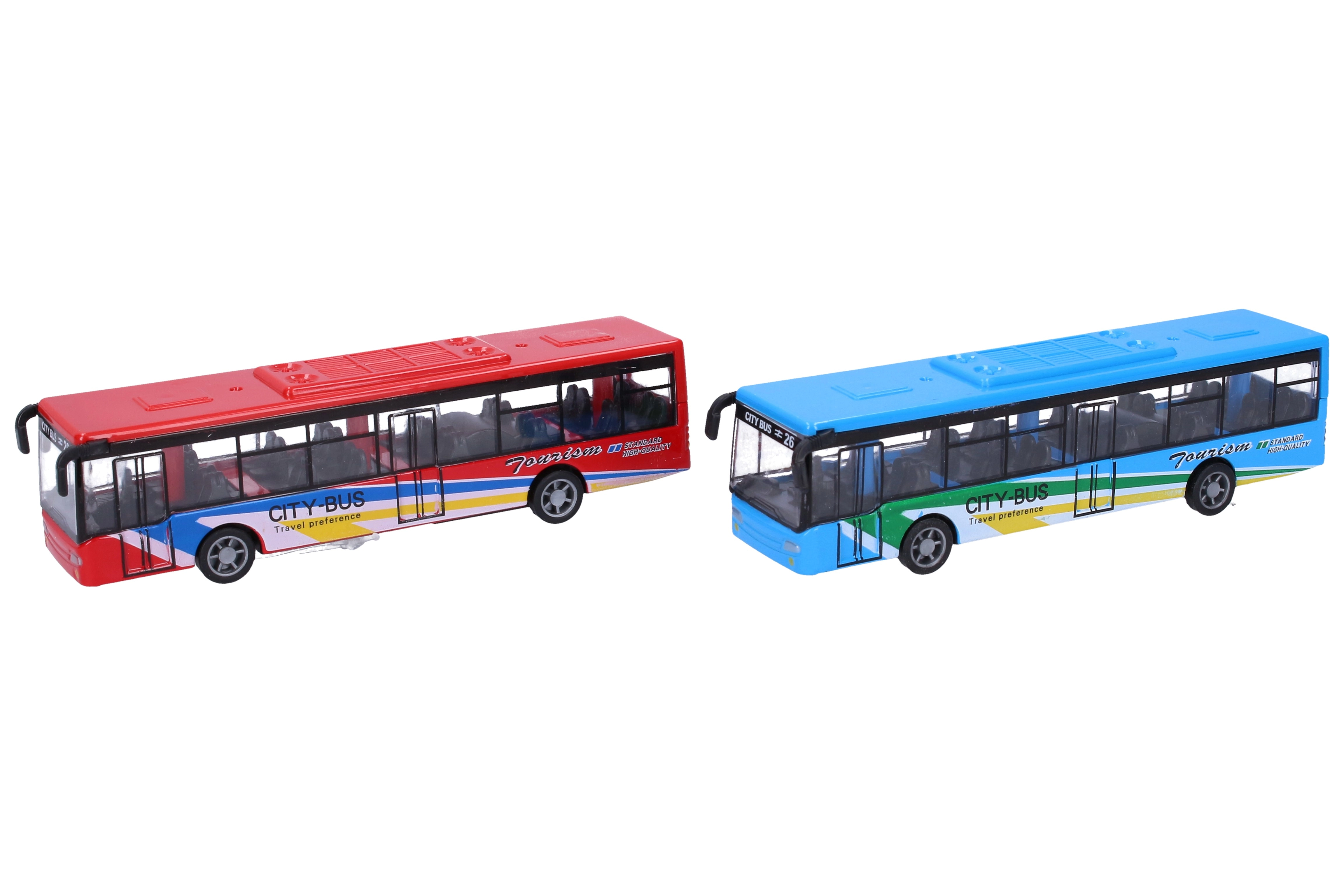 E-shop Wiky Vehicles Autobus kovový 15 cm
