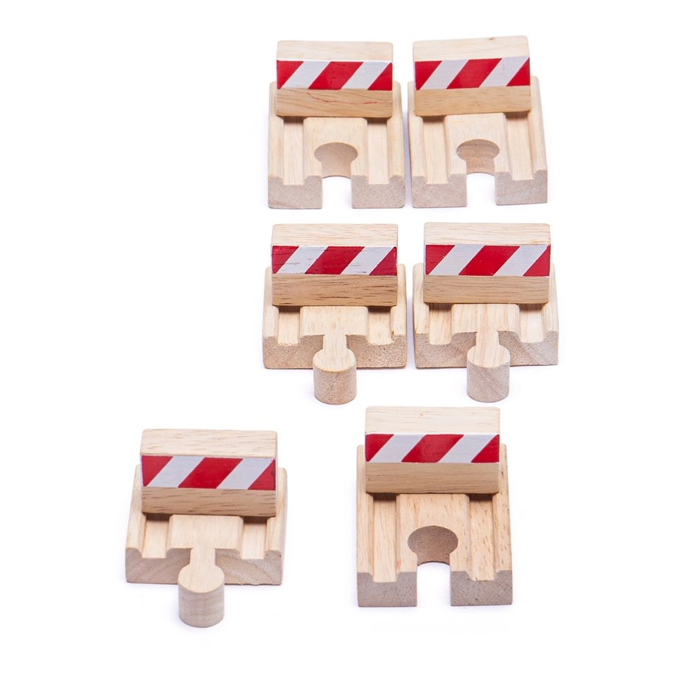 E-shop Bigjigs Rail Nárazníky 6 ks