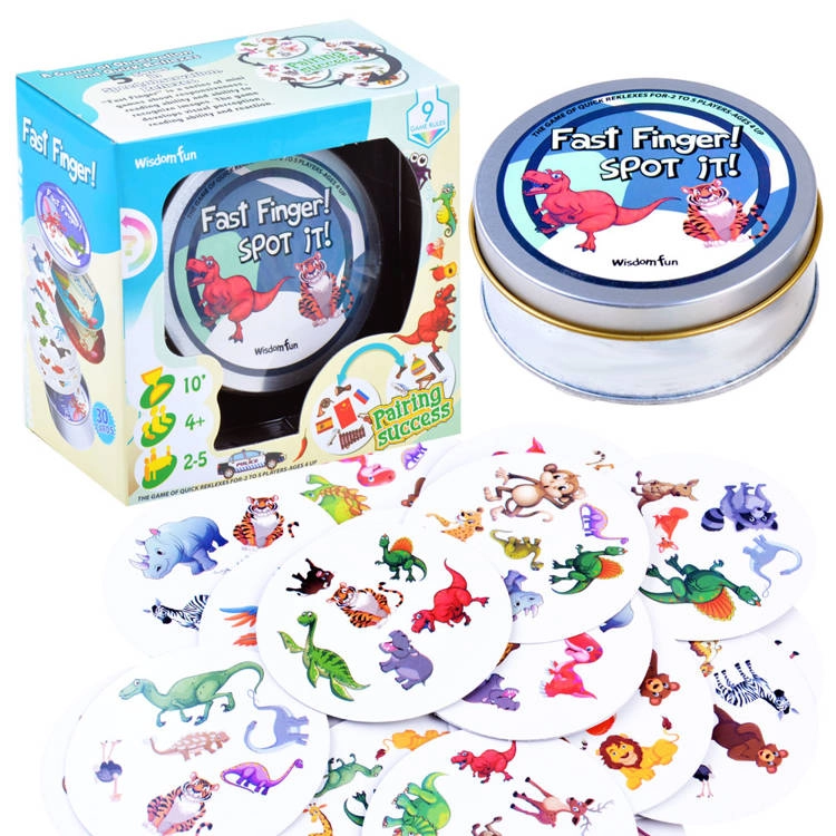 Hra pozorovací najdi pár Dinosaury