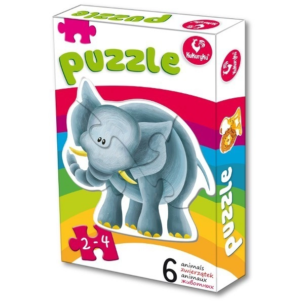 E-shop KUKURYKU Baby Zvířátka ze ZOO 6v1 2-4 dielov