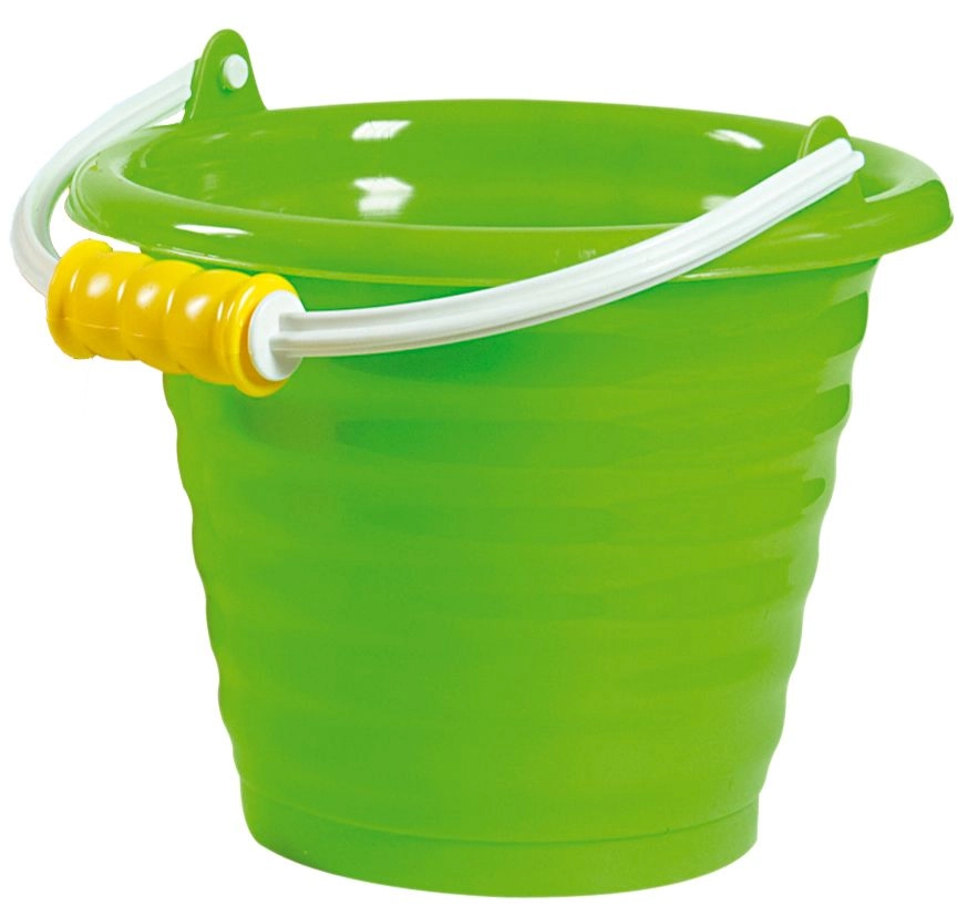 E-shop Androni Kyblík s vlnovkou 20 cm zelený
