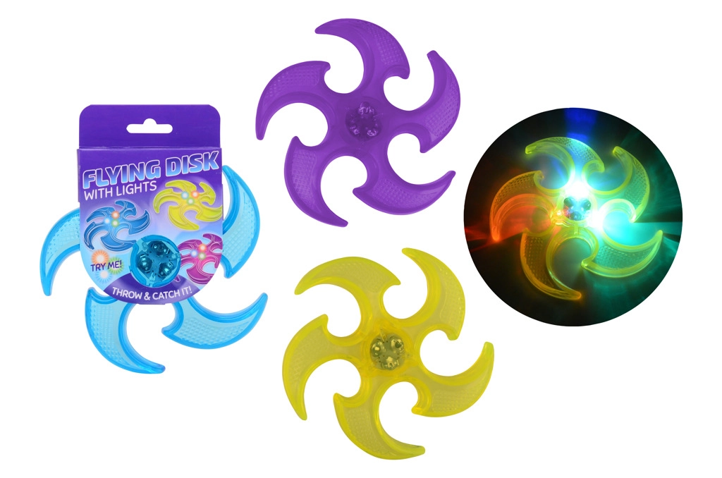 E-shop Svieťací lietajúci disk