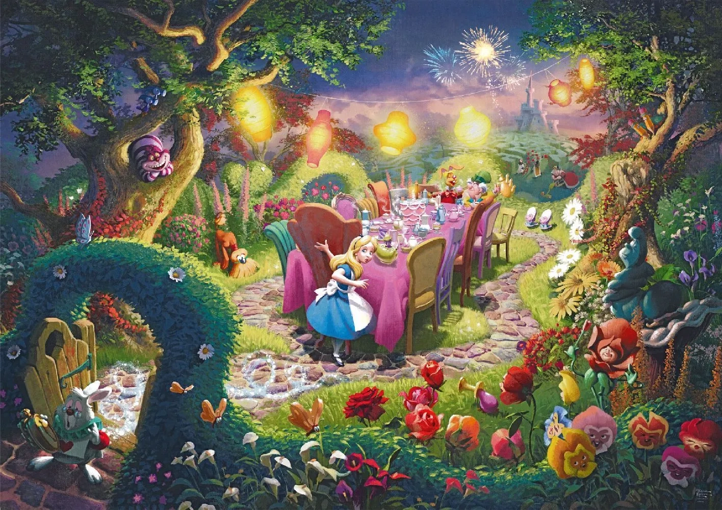 E-shop Schmidt Spiele Disney Dreams Collection Mad Hatters Tea Party Thomas Kinkade pre dospelých 6000 dielov