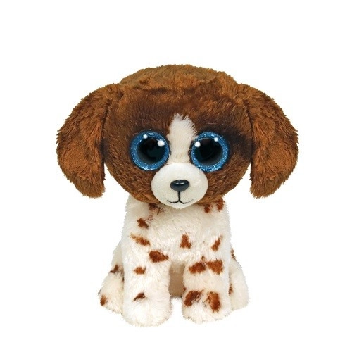 E-shop Beanie Boos Muddles hnědo-bílý pes 15 cm