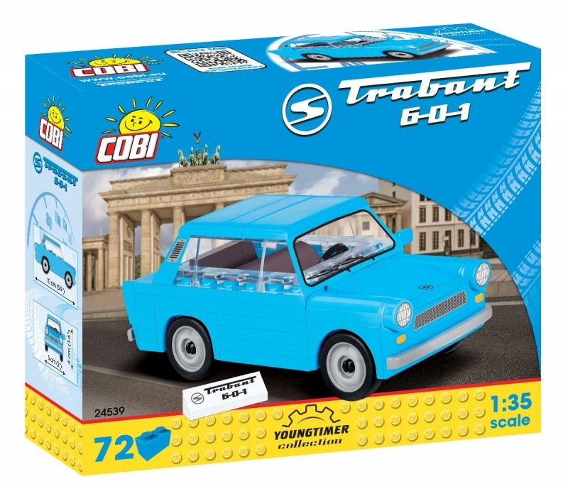 E-shop Cobi 24539 Youngtimer Trabant 601 1:35 72 ks