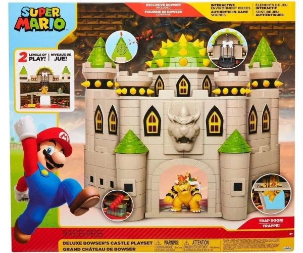 E-shop Herná sada Super Mario a Bowser s hradom so zvukom
