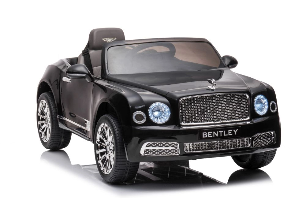 E-shop Lean Cars Elektrická autíčko Bentley Mulsanne 2x45W batéria 12V7Ah 2024 černá