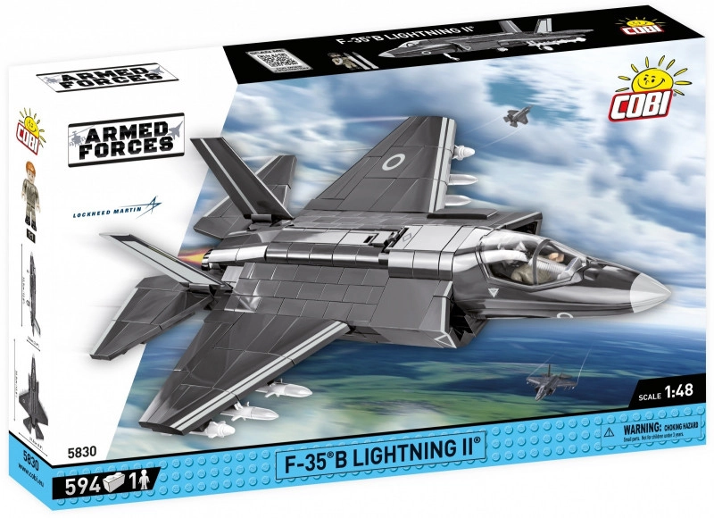 E-shop Cobi 5830 Armed Forces Americké bojové lietadlo Lockheed Martin F 35B Lightning II
