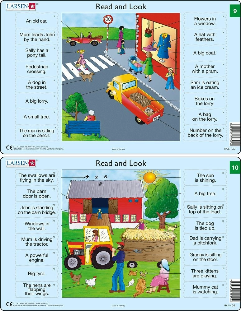 E-shop Puzzle angličtina – slovíčka, 16 dielikov