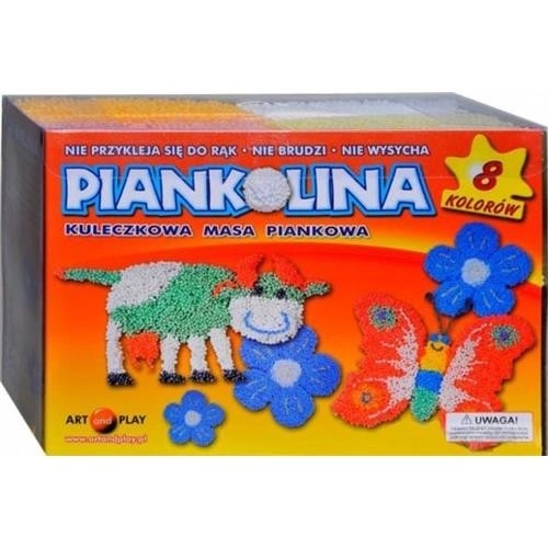 E-shop Piankolina – penová modelína, 8 štandardných farieb