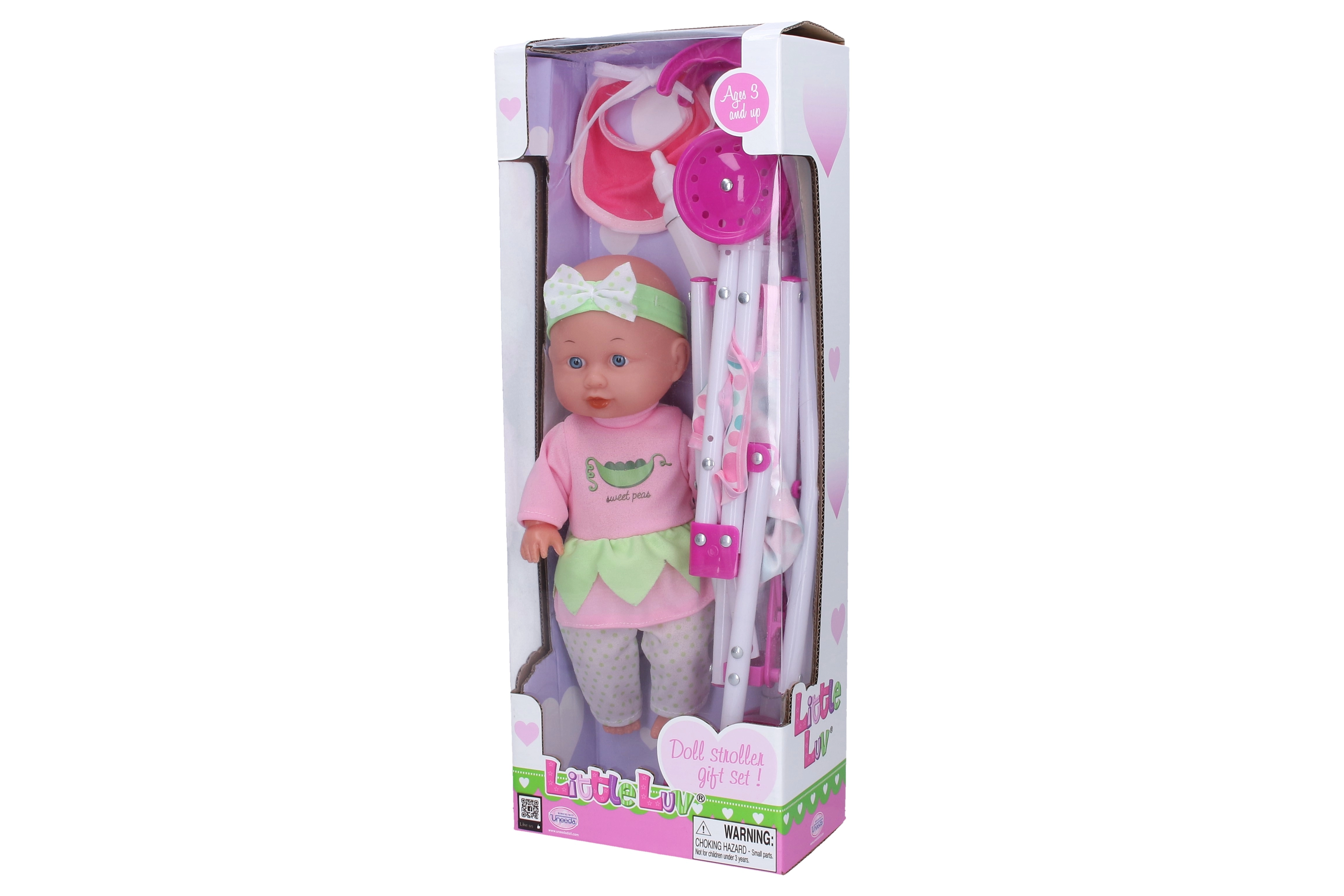 Wiky Bábätko s kočíkom 28cm