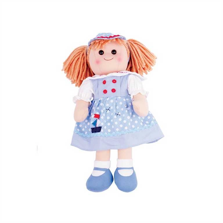 E-shop Bigjigs Toys látková Louise 38 cm