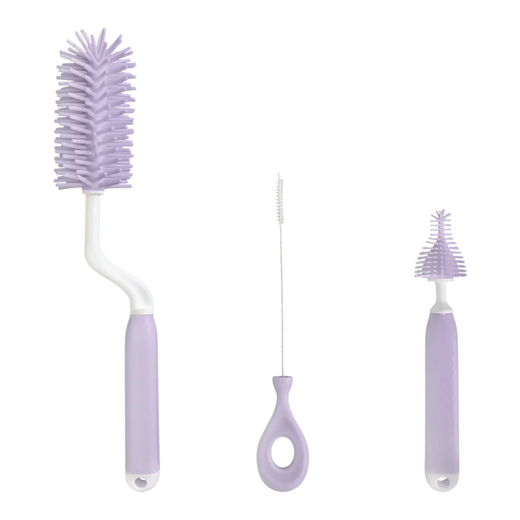 E-shop TrueLife Nutrio Cleaning Set set na čistenie fliaš a cumlíkov 3 ks