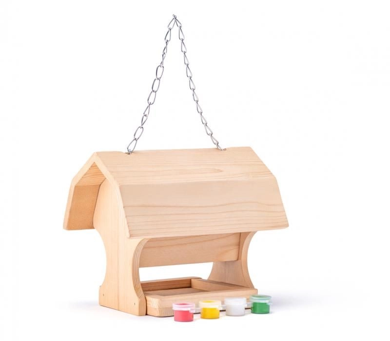 E-shop Woody KRMÍTKO PRO PTÁKY 4 barvy a štětec