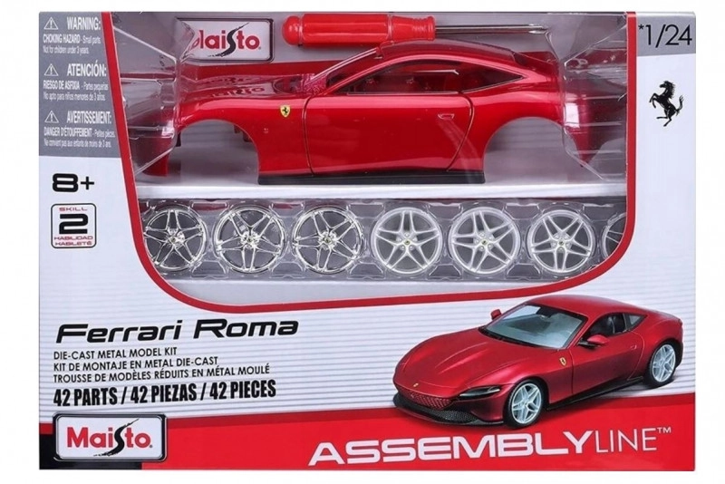 Maisto KIT FERRARI ASSEMBLY LINE Ferrari AL Ferrari Roma 1:24