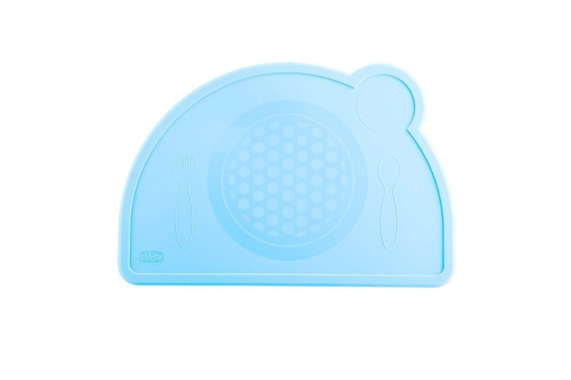 E-shop CHICCO Silikónové prestieranie modrozelená V001013