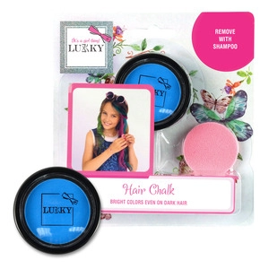E-shop Lukky krieda na vlasy s aplikátorom tmavo modrá