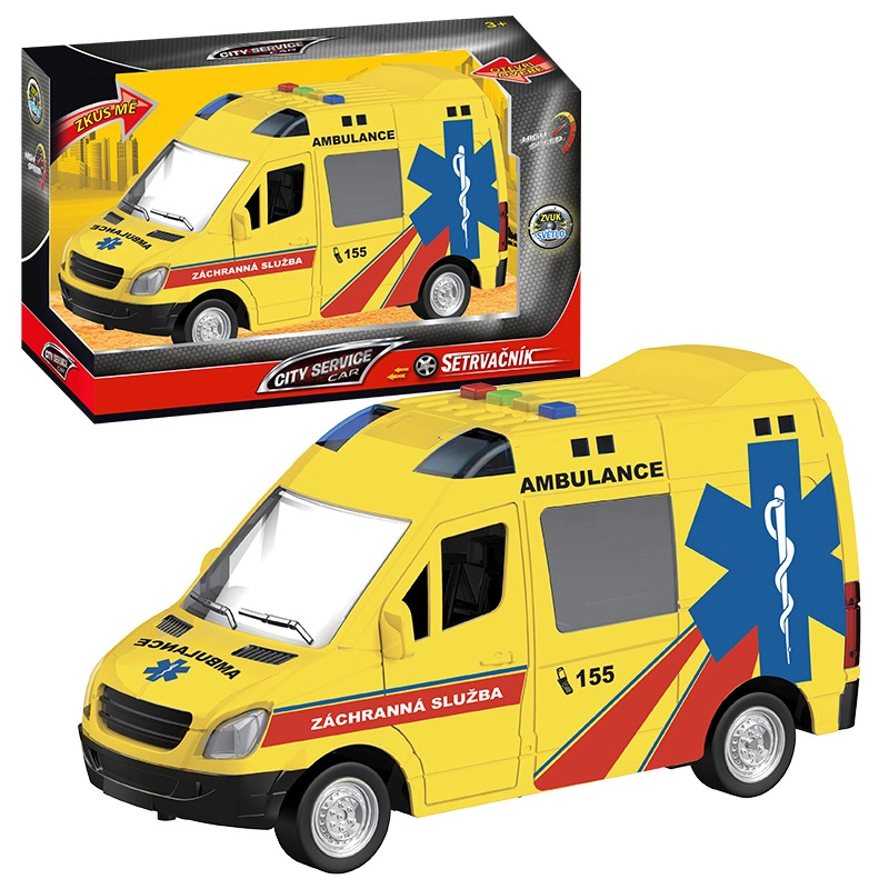 E-shop HM Studio Ambulance na setrvačník 1:16