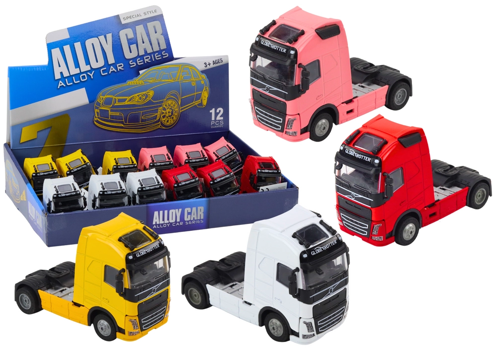 E-shop Kovový Truck s LED Svetlami a Zvukmi 1:32