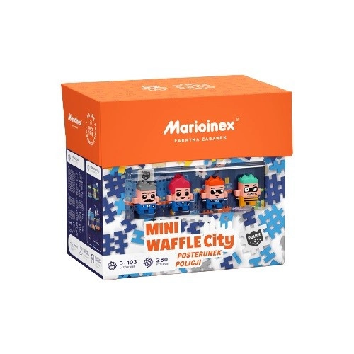 E-shop Marioinex MINI WAFFLE Policajná stanica 280 ks