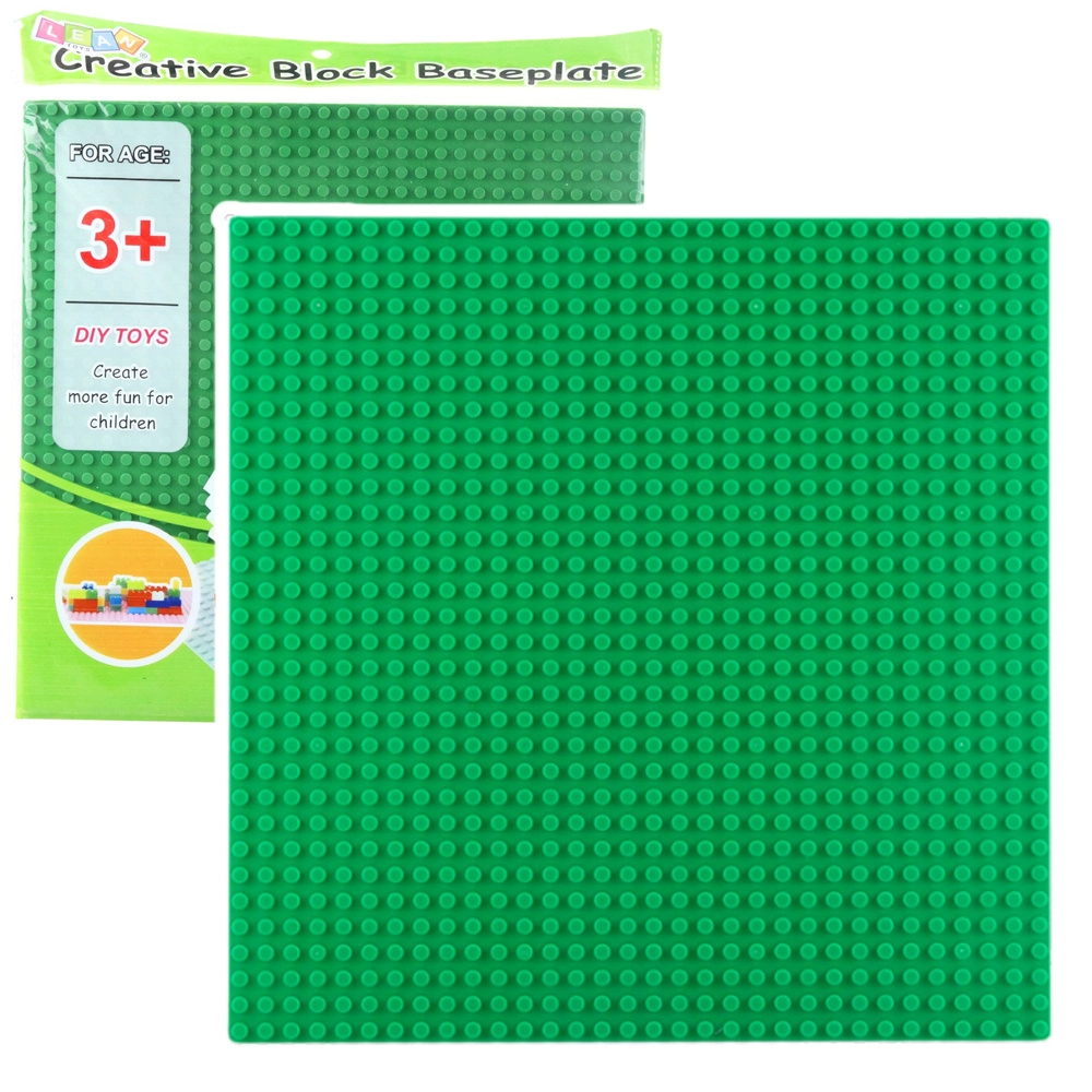 Stavebná doska pre kocky Svetlo zelená 25,5x25,5 cm